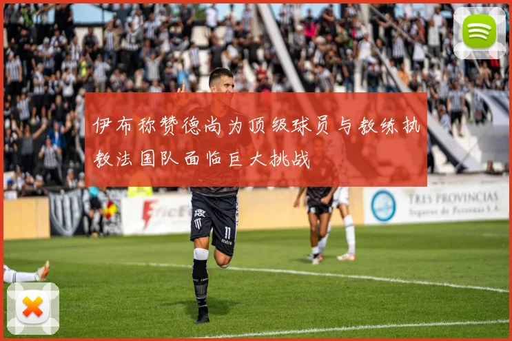 伊布称赞德尚为顶级球员与教练执教法国队面临巨大挑战